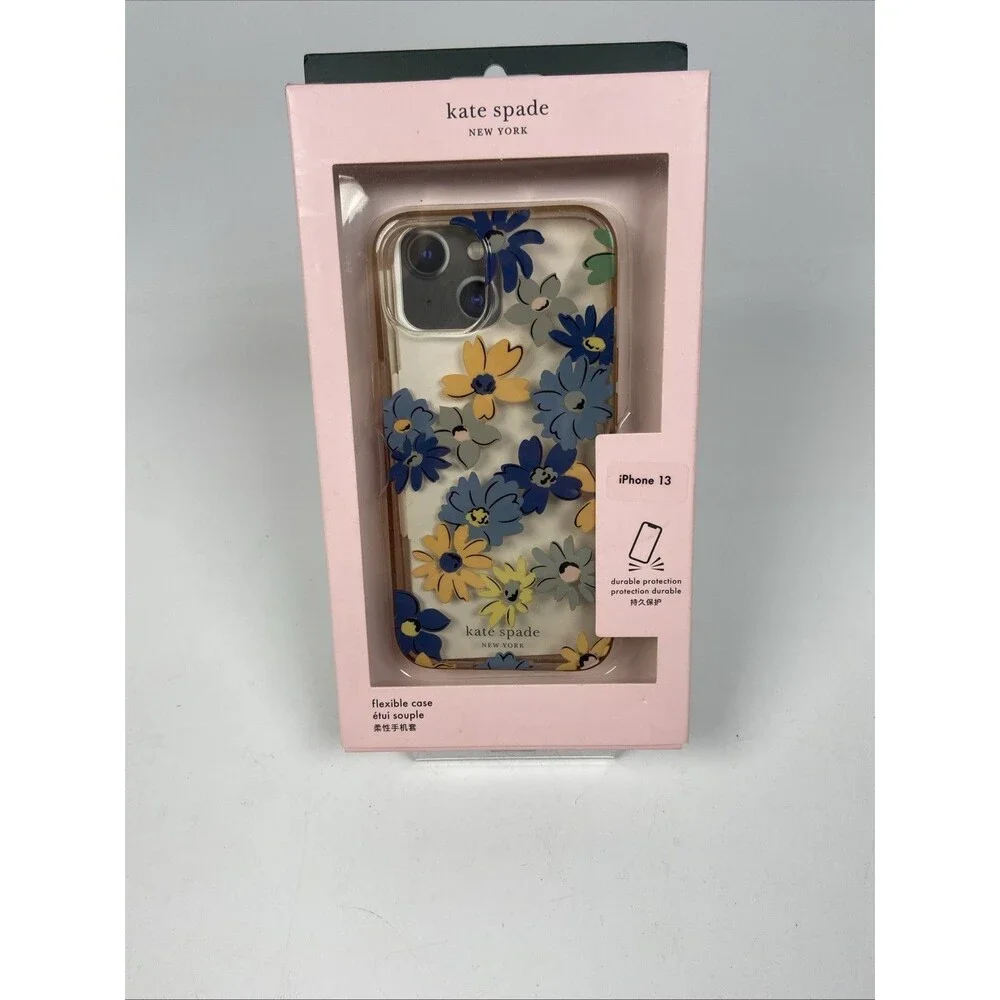 New Kate Spade New York Hardshell Case iPhone 13 Floral Medley